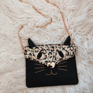 Betsey Johnson Cat Evening Bag